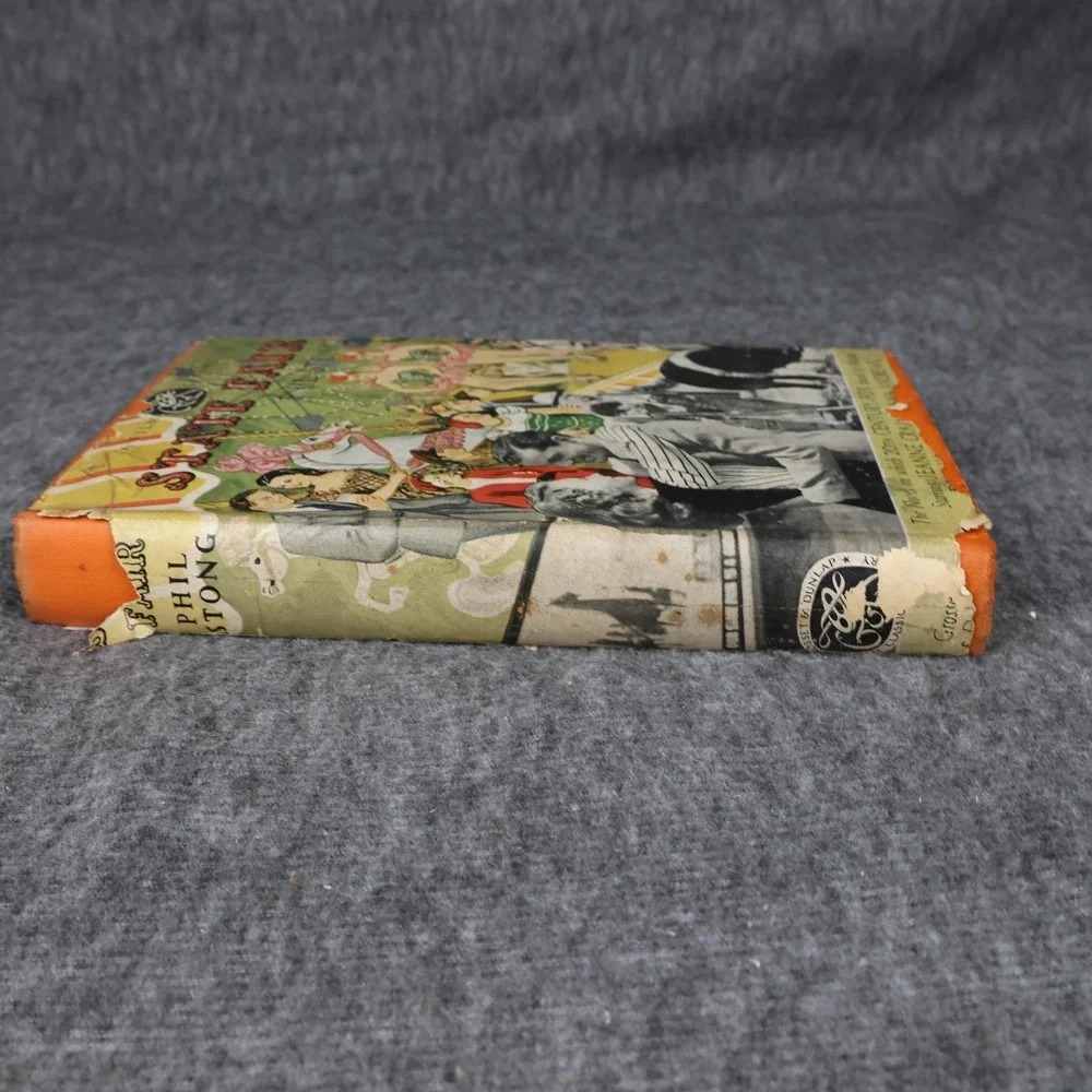 Vintage 1945 State Fair Phil Stong Grosset Dunlap Film Classics Orange HC DJ USA